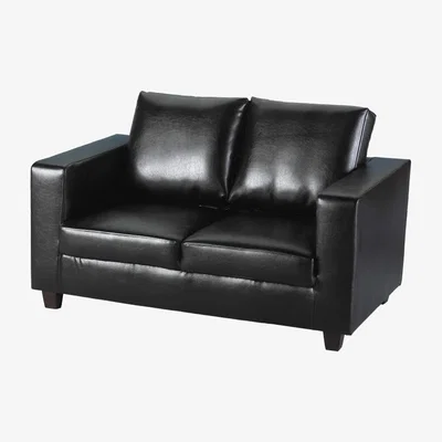 Furniture123 Seconique Tempo 2 Seater Sofa in Black