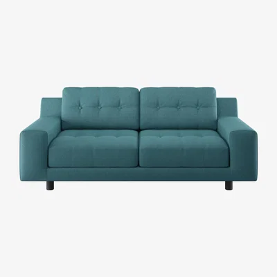 Habitat Habitat Hendricks 2 Seater Fabric Sofa - Teal