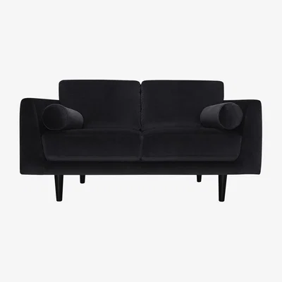 Habitat Habitat Jacob Fabric 2 Seater Sofa - Black