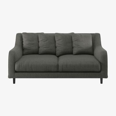 Habitat Habitat Swift 2 Seater Fabric Sofa - Charcoal