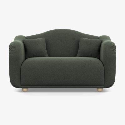 Heal's Heal's Tetbury 2 Seater Sofa Boucle Fern Natural Beech Feet