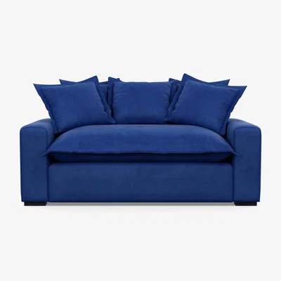 Heal's Heal's Brompton 2 Seater Sofa Capelo LinenCotton Mineral Natural Feet - Heal's UK Furniture