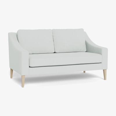 Heal's Heal's Richmond 2 Seater Sofa Textured Boucle Fern Tinted Ash Feet - Heal's UK Furniture