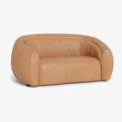 Heal's Heal's Flora 2 Seater Sofa Daino Leather Parchment