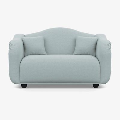 Heal's Heal's Tetbury 2 Seater Sofa Brushed Cotton Mist Black Beech Feet