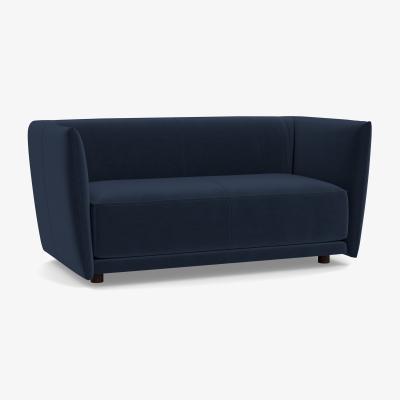 Heal's Heal's Valley 2 Seater Sofa Grain Chocolate Walnut Stain Feet - Heal's UK Furniture
