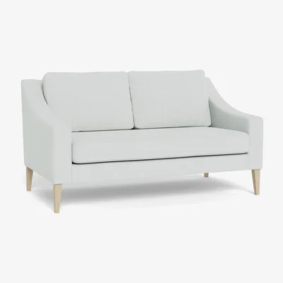 Heal's Heal's Richmond 2 Seater Sofa Broad Weave Tin Black Feet