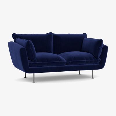 Heal's Heal's Allora 2 Seater Sofa Texture Soot Brass Feet