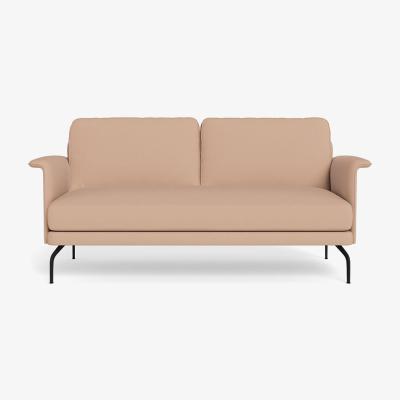 Heal's Heal's Iver 2 Seater Sofa Capelo Linen-Cotton Rosedale Black Feet