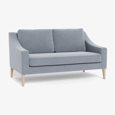 Heal's Heal's Richmond 2 Seater Sofa Textured Boucle Steel Natural Feet