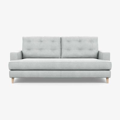 Heal's Heal's Richmond 2 Seater Sofa Smart Velvet Pacific Natural - Heal's UK Furniture