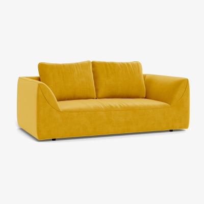 Heal's Heal's Morven 2 Seater Sofa Smart Luxe Velvet Canary