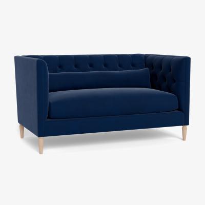 Heal's Heal's Balmoral 2 Seater Sofa Boucle Fern Stained Oak