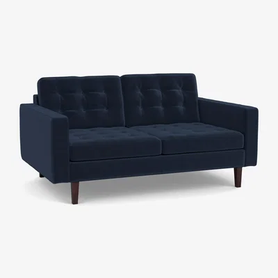 Heal's Heal's Hepburn 2 Seater Liena Leather Brown 680 Natural - Heal's UK Furniture