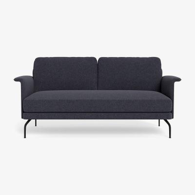 Heal's Heal's Iver 2 Seater Sofa Texture Soot Black Feet