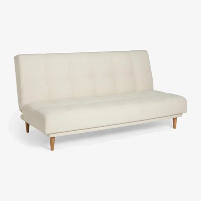 John Lewis John Lewis Linear Medium 2 Seater Sofa Bed, Light Leg
