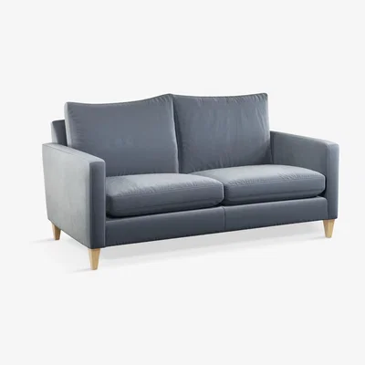John Lewis John Lewis Bailey Medium 2 Seater Sofa, Light Leg, Harriet Slate