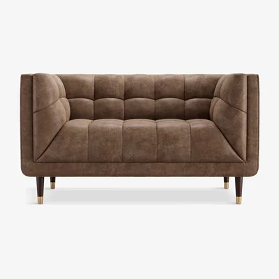 John Lewis At The Helm Grace Small 2 Seater Leather Sofa