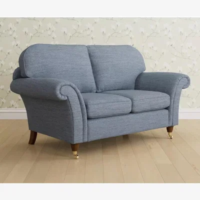 John Lewis Laura Ashley Mortimer Small 2 Seater Sofa, Teak Leg