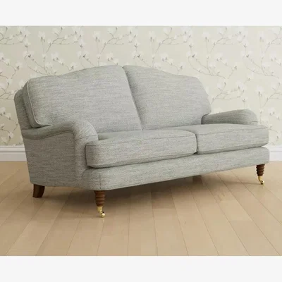 John Lewis Laura Ashley Lynden Medium 2 Seater Sofa, Teak Leg