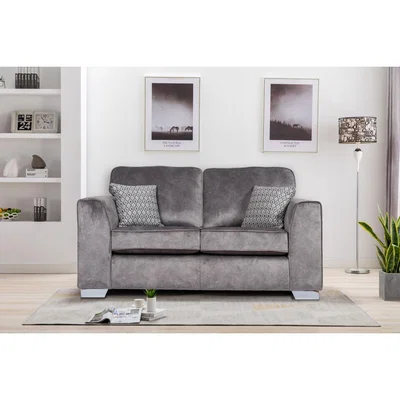 Knees Asher 2 Seater Sofa - Elephant
