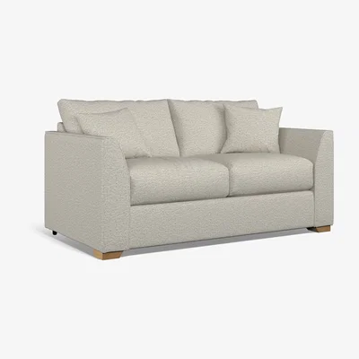 La Redoute Maya Woven 2 Seater Sofa With Mid Oak Wood Legs