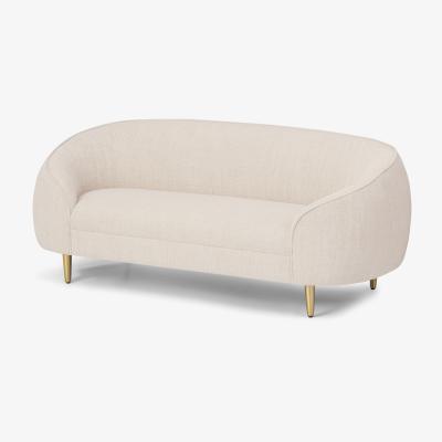 Made.com Trudy 2 Seater Sofa, Oatmeal Loop Textured Fabric