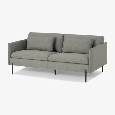 Made.com Zarina Large 2 Seater Sofa, Mole Grey Weave