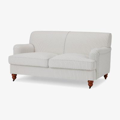 Made.com Orson 2 Seater Sofa, Off-White Striped Recycled Safi