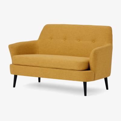 Made.com Verne 2 Seater Sofa, Mustard Weave