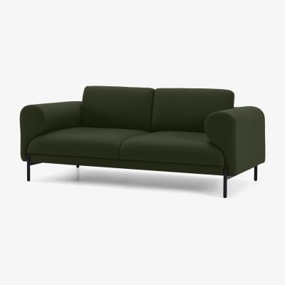 Made.com Orsel 2 Seater Sofa, Army Green