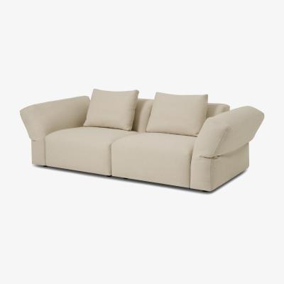 Made.com Jacklin 2 Seater Sofa, Natural Recycled Weave