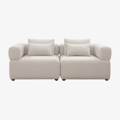 My Furniture Beck Two Seat Sofa – Parchment