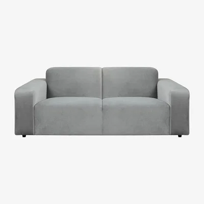 My Furniture Pebble Large Two Seat Sofa - Dove Grey