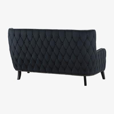 My Furniture Margonia Two Seat Sofa - Black