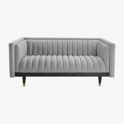 My Furniture Metz 2 seater sofa - Dove Grey