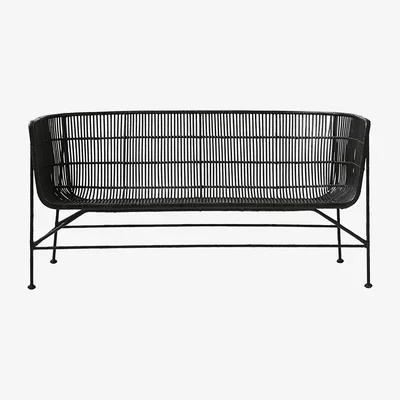 Made in Design Cuun 2 seater sofa - / 2 seats - L 140 cm by House Doctor Black