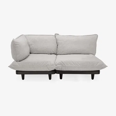 Made in Design Paletti set Straight sofa - / 2 seats - Left-hand armrest / L 180 cm by Fatboy Beige