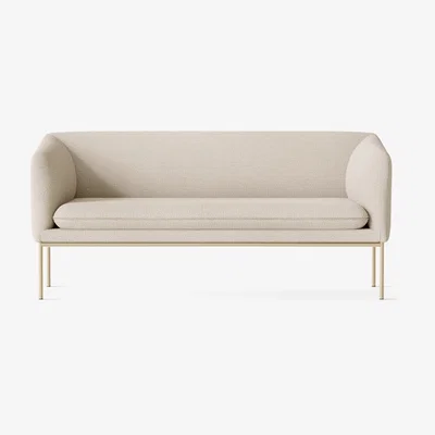 Nordic Nest ferm LIVING Turn 2-seat sofa Cashmere bouclé off white