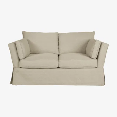 OKA Aubourn 2-Seater Sofa - Natural
