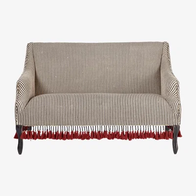 OKA OKA, Tarma 2-Seater Sofa - Soft Charcoal, Sofas, Cotton