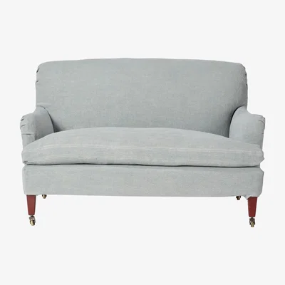 OKA Coleridge 2 Seater (127x92x82cmH) - Ice Blue