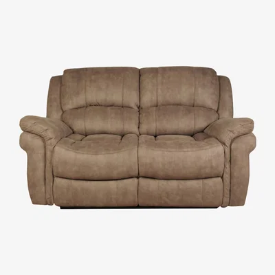 Oak&More Finchley Taupe Leather 2 Seater Sofa