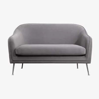 Oak&More Novella 2 Seater Sofa in Grey