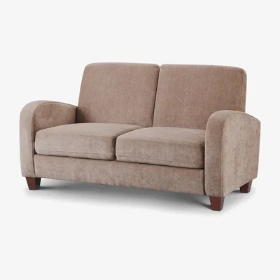 Oak&More Vesta Mink Chenille 2 Seater Sofa