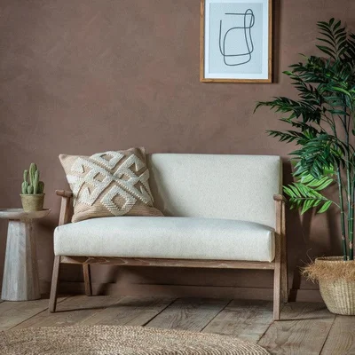 Olivia's Gallery Direct Neyland 2 Seater Natural Sofa