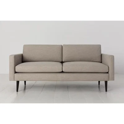Olivia's Swyft Model 01 Linen 2 Seater Sofa in Pumice | Outlet