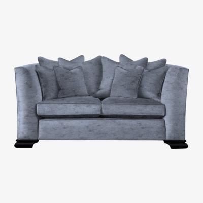 Olivia's Duresta Hermitage Monarch Scatter Back Small Sofa / Navy