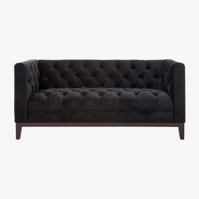 Olivia's Olivia's Stella Sofa Black / 2 Seater