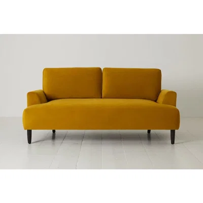 Olivia's Swyft Model 05 2 Seater Sofa Velvet Mustard